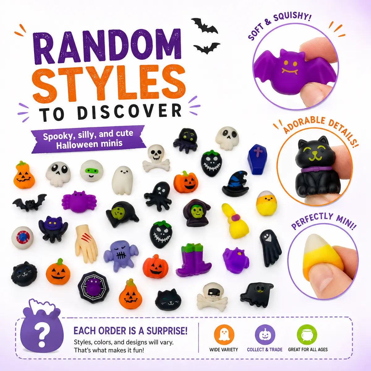 SpookSquish® Halloween Squishy Assortment