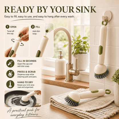 Dluvivo®MULTIFUNCTIONAL DishDISH BRUSH