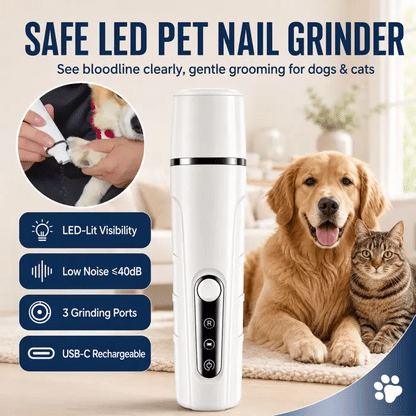 PET NAIL CARELED-Lit Low-NoiseNail Grinder（upsell）