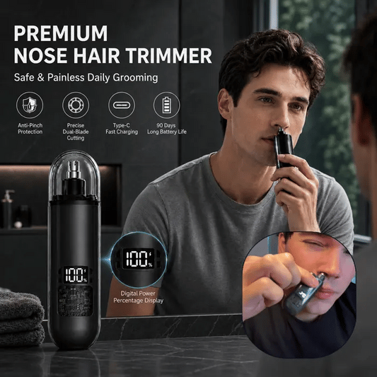 Dluvivo ElectricNose Hair Trimmer Quiet Precision Grooming With Smart Display