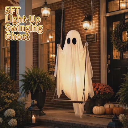 BooDrift® 5FT Light-Up Swinging Ghost