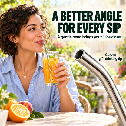 🔥 LIMITED DEAL 62% - Tea Filter Straw - Sip, Stir & Strain