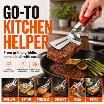 🔥 LIMITED-TIME 64% OFF — 2-in-1 Grill Clamp Spatula