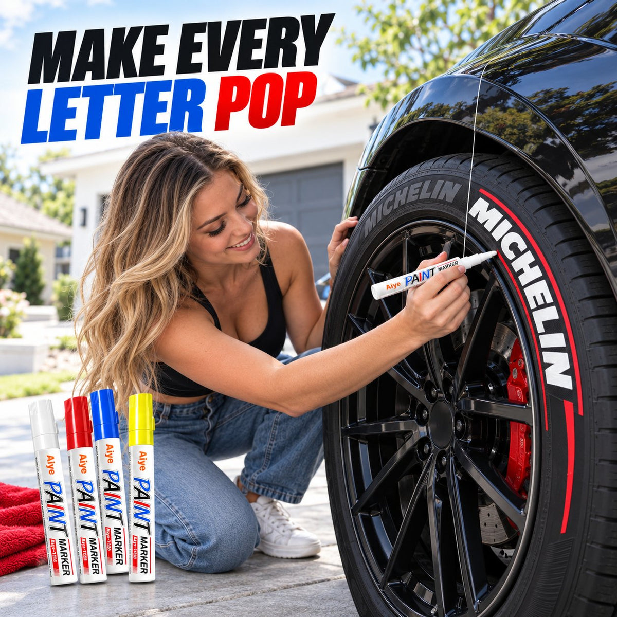 🔥Limited-Time Deal 75% - AMFUN Waterproof Paint Markers | Exclusive Savings