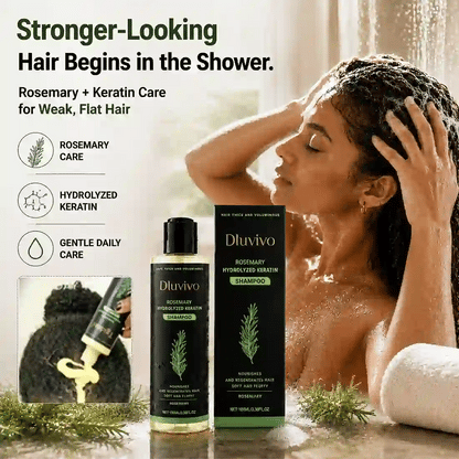🌿 FINAL HOURS — SAVE 60% ON Dluvivo® Rosemary & Keratin Smoothing Shampoo