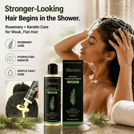 🌿 FINAL HOURS — SAVE 60% ON Dluvivo® Rosemary & Keratin Smoothing Shampoo