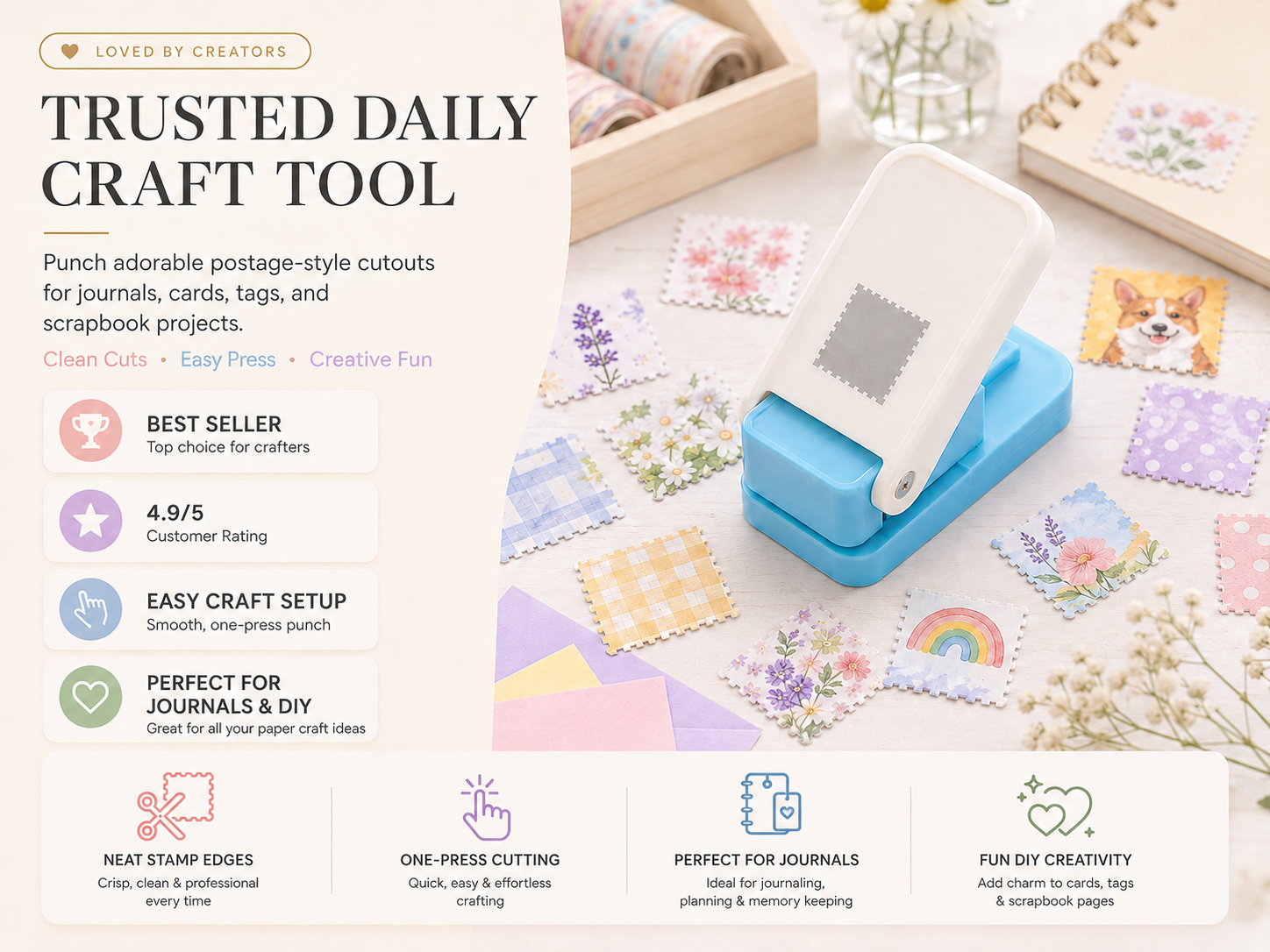 Trusted daily craft tool product benefits