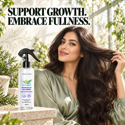 LIMITED-TIME 60% OFF – Refreshing Rosemary & Rice Water Hair & Scalp Spray