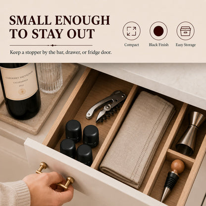 🔥 LAST DAY DEAL — 🍷 Premium Vacuum Wine Stopper – Keep Wine Fresh Longer with Airtight Seal