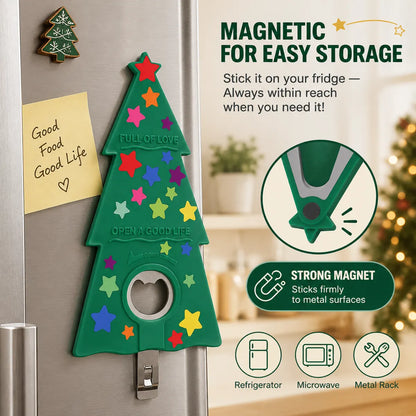 GripTree®-CHRISTMAS TREE Multi-Function Bottle & Can Opener