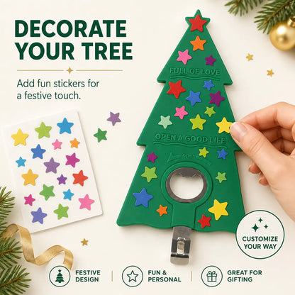 GripTree®-CHRISTMAS TREE Multi-Function Bottle & Can Opener