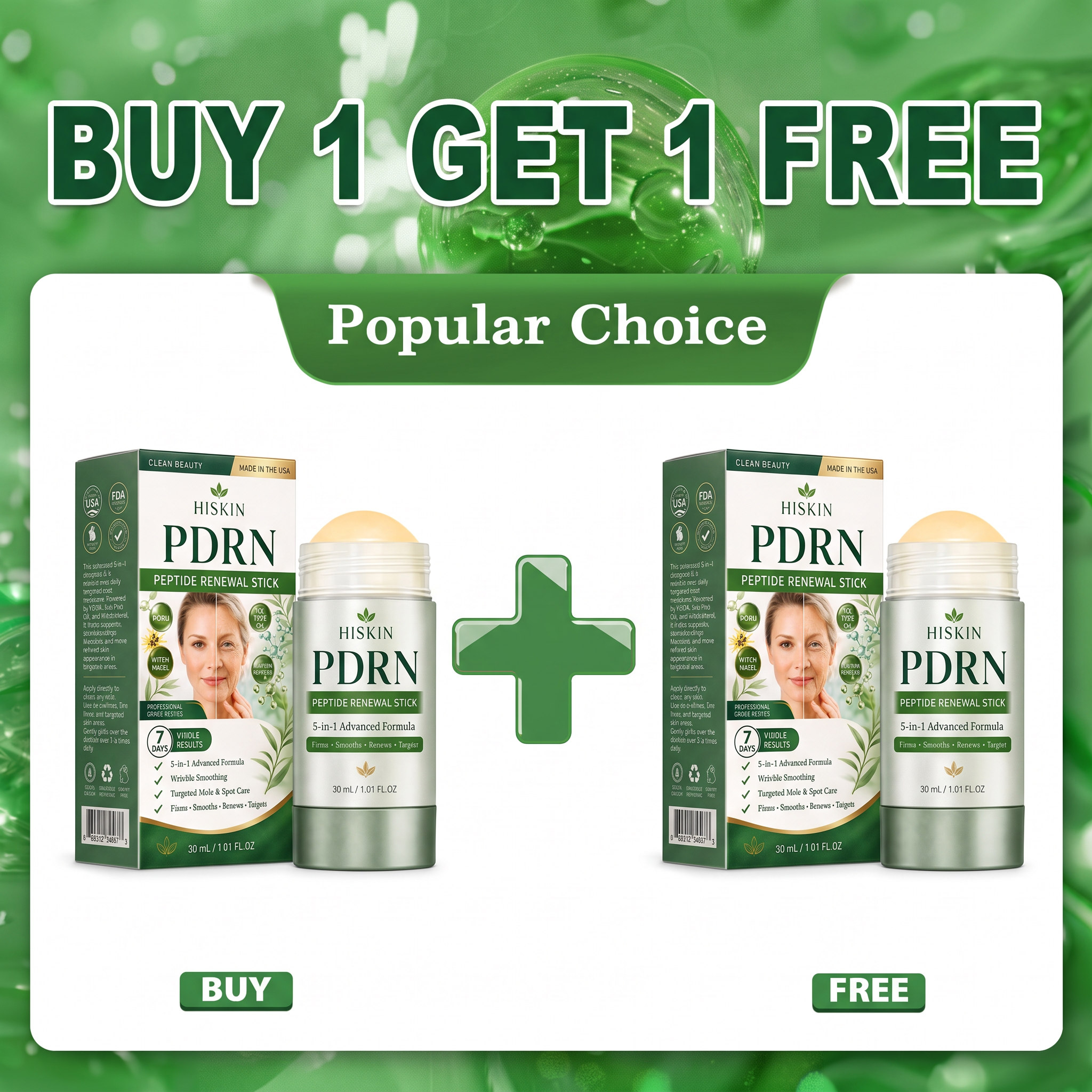 Buy 1 Get 1 Free (2 Pcs)