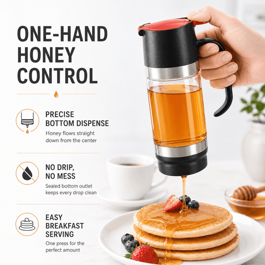 No More Sticky Honey Bottles