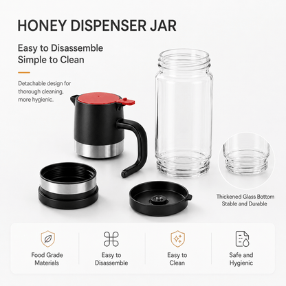 No More Sticky Honey Bottles