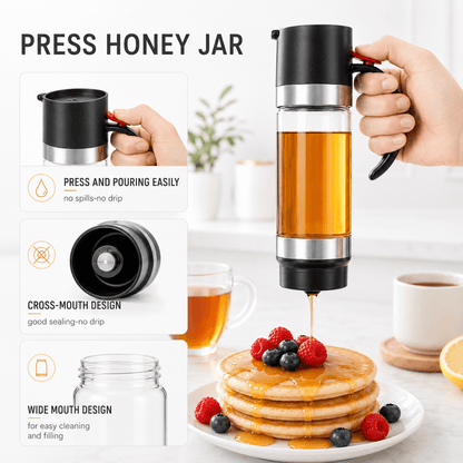 No More Sticky Honey Bottles