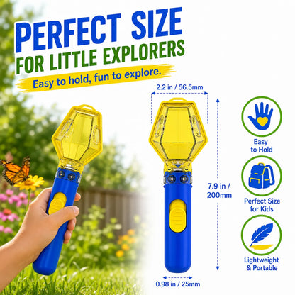 Dluvivo®Kids BugCatcher & 6xMagnifier OutdoorExplorer Toy