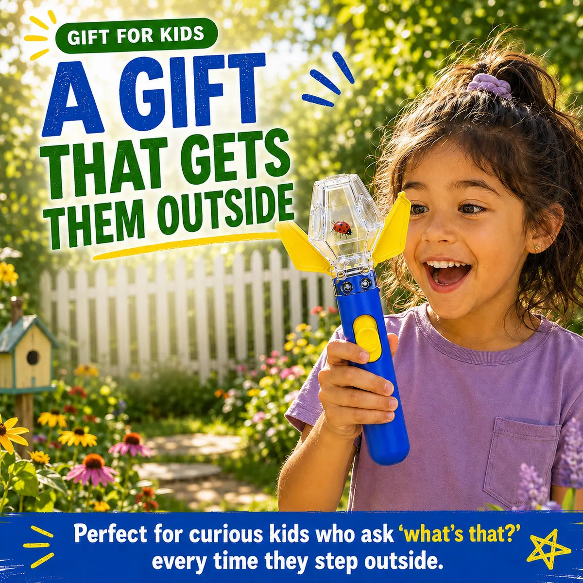 Dluvivo®Kids BugCatcher & 6xMagnifier OutdoorExplorer Toy