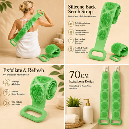 🔥Exclusive 70% OFF – Double-Sided Bath Brush – Limited-Time Deal