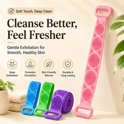 🔥Exclusive 70% OFF – Double-Sided Bath Brush – Limited-Time Deal